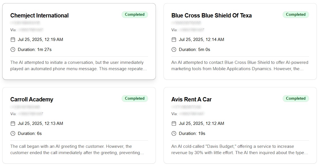 AI-Powered Inbound & Outbound Call Handling